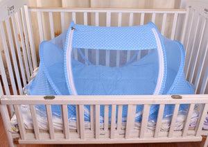 FOLDABLE BABY BED NET WITH PILLOW