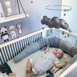 BABY CRIB BUMPER PILLOW